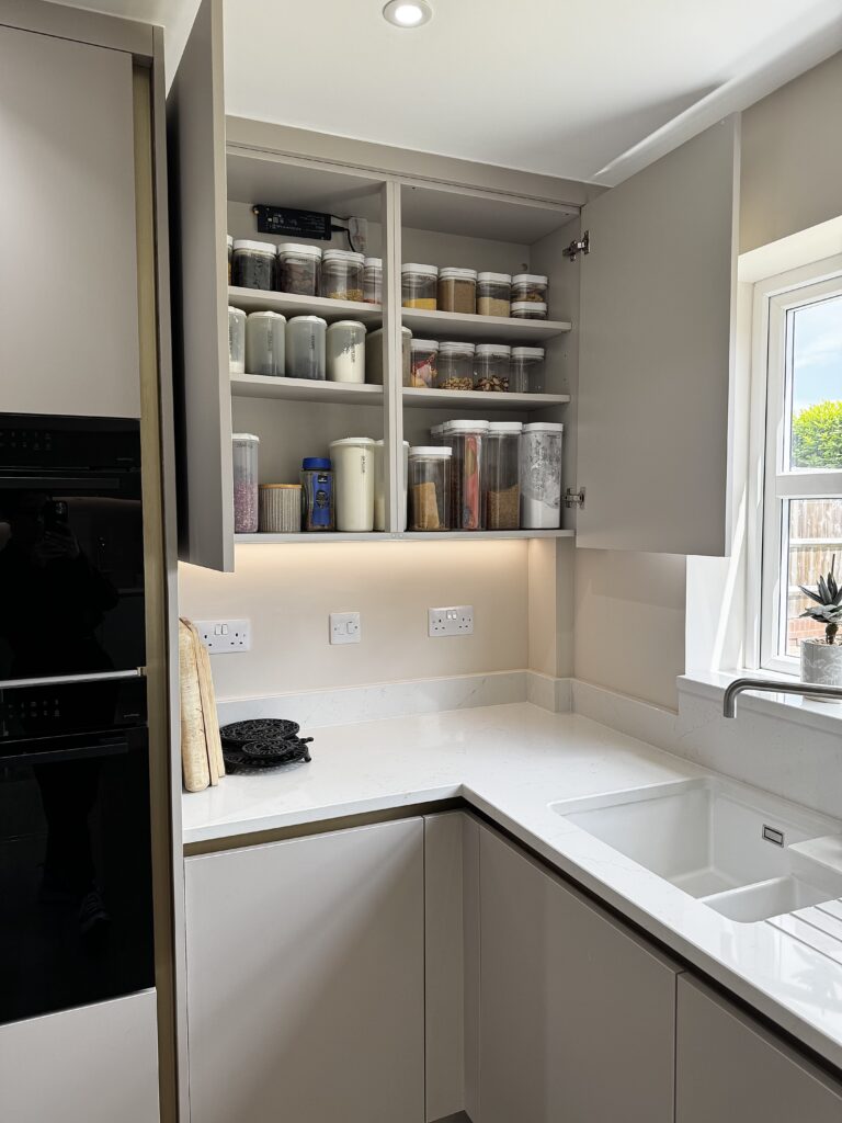 Recent Projects | How We Designed a Calm Contemporary Kitchen & Utility Room in Redditch