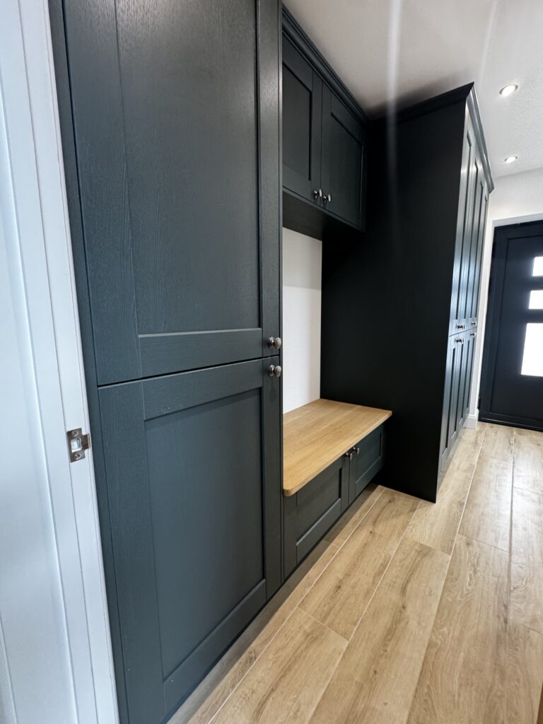 Recent Projects | A Kitchen Designed for the Next Generation: A Bespoke Reed Green & Taupe Kitchen